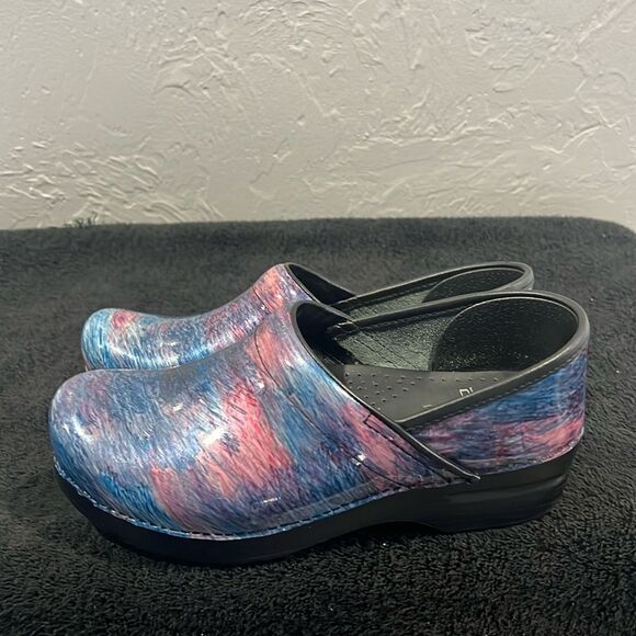 🔥 DANSKO Professional Clogs Nursing Cotton Candy Patent Leather Sz 39 - PERFECT - Picture 3 of 11